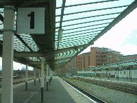 Chester Station Platform 1 for Crewe